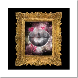 FRAMED LIPS - LOVE Posters and Art